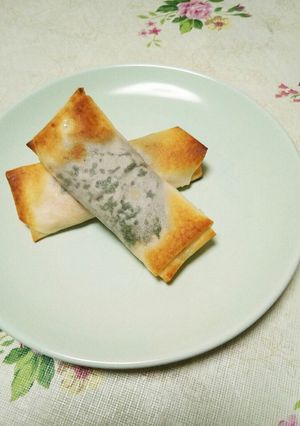 超ズボラ☆鳥挽き肉de揚げない春巻風☆-レシピのメイン写真