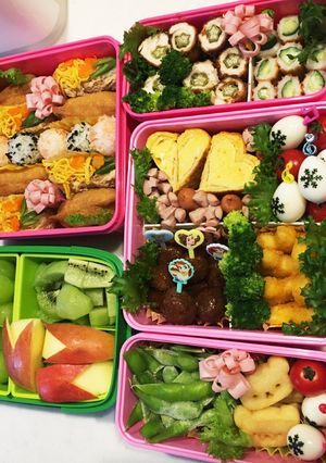 幼稚園 運動会 お弁当 2016-レシピのメイン写真