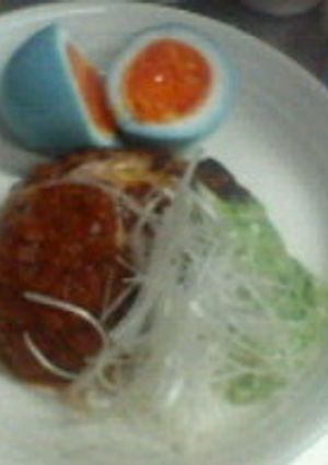 見た目最高!青い味付玉子-レシピのメイン写真