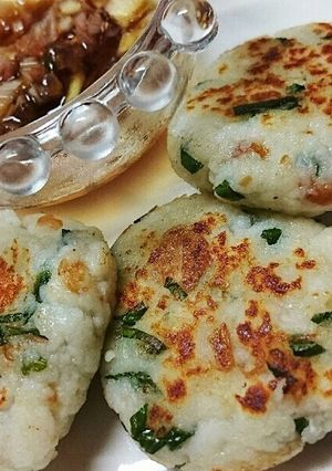 材料3つで超簡単!はんぺん梅しそお焼き-レシピのメイン写真