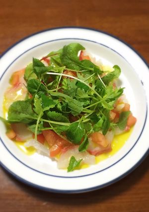鯛のカルパッチョ-レシピのメイン写真