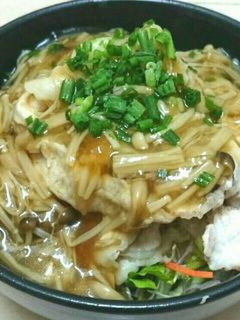 豚しゃぶきのこあんかけ丼-レシピのメイン写真