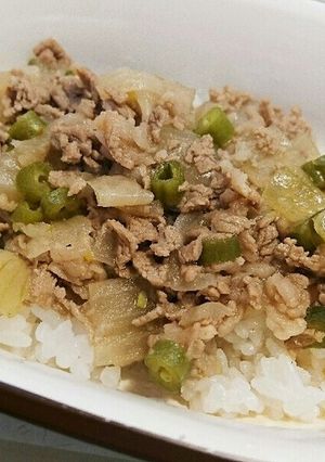 牛丼〈幼児食〉-レシピのメイン写真
