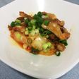 簡単 とり皮キムチーズ焼き