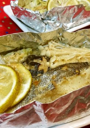 淡白な魚はこれ【鱈の味噌マヨホイル焼き】-レシピのメイン写真
