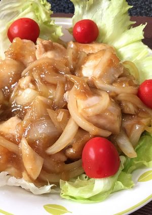鶏胸肉の生姜焼き-レシピのメイン写真