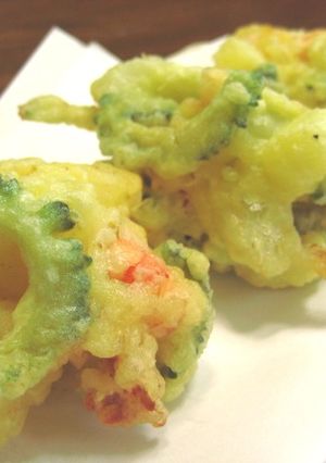 これならどうかな？ゴーヤのかき揚げ-レシピのメイン写真