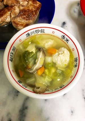 風邪に効く！生姜たっぷりスープ-レシピのメイン写真
