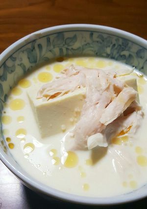 ☆時短レシピ☆お手軽豆乳豆腐-レシピのメイン写真