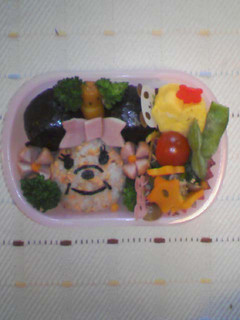 幼稚園 ミニーちゃんお弁当2-レシピのメイン写真