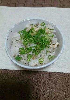 簡単!鯵の炊き込みご飯!-レシピのメイン写真