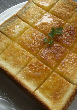ケーキシロップ❤トースト-レシピのメイン写真