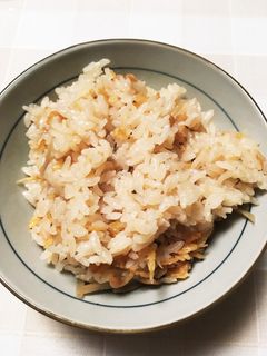 簡単!干し海老と紅しょうがの炊き込みご飯-レシピのメイン写真