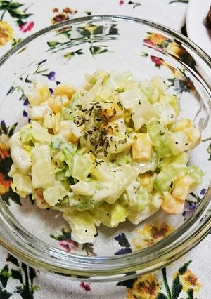 覚書用★セロリのコールスローサラダ-レシピのメイン写真