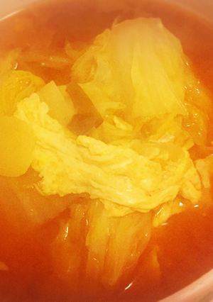 ピリ辛スープ-レシピのメイン写真