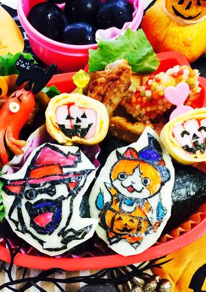 妖怪ウォッチキャラ弁ジバニャンウィスパー-レシピのメイン写真