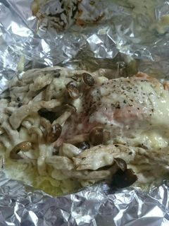 秋鮭のホイル焼き-レシピのメイン写真