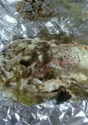 秋鮭のホイル焼き-レシピのメイン写真