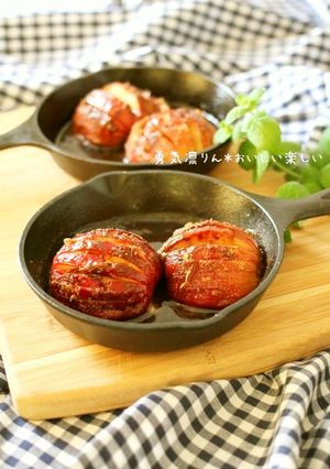 ハッセルバック風焼きりんご-レシピのメイン写真
