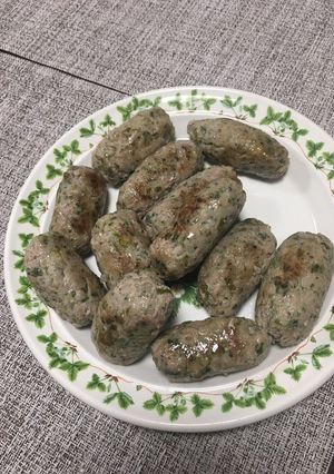 セロリの葉消費！皮なしハーブソーセージ-レシピのメイン写真