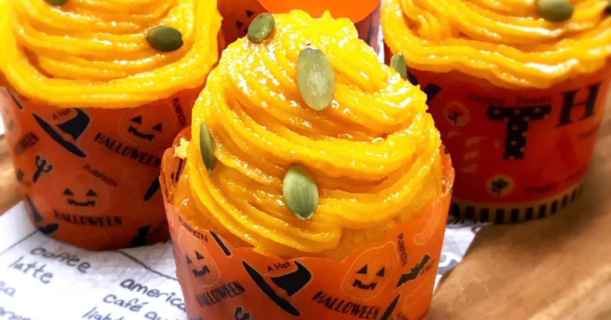 基本からアレンジまで！思わずつくりたくなる「ハロウィン かぼちゃ カップケーキ」のレシピ集 | クックパッド