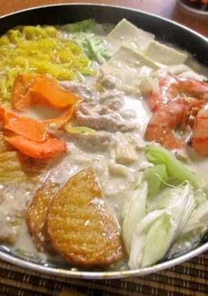ごま味噌塩麹豆乳鍋-レシピのメイン写真