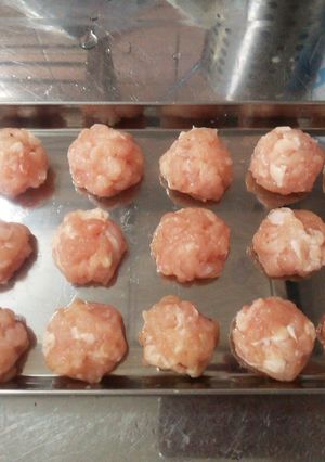あると便利！鶏胸肉で手作り冷凍肉団子-レシピのメイン写真