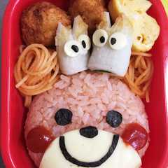 ケチャップライスのくまさん♡弁当-レシピのメイン写真