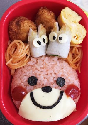 ケチャップライスのくまさん♡弁当-レシピのメイン写真