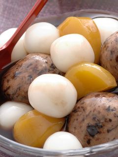 簡単黒豆あんデザート-レシピのメイン写真