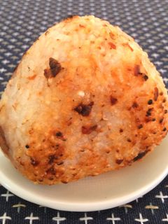 鮭と梅とチーズの焼おにぎり-レシピのメイン写真