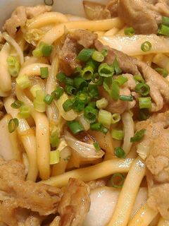 簡単豚肉と白菜のポン酢焼きうどん-レシピのメイン写真