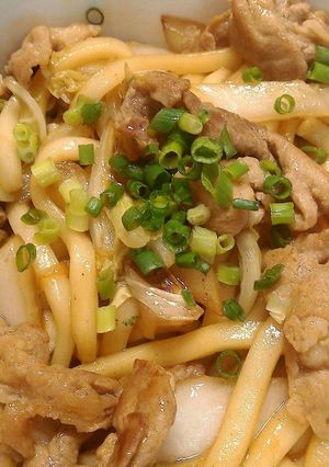 簡単豚肉と白菜のポン酢焼きうどん-レシピのメイン写真