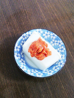 うにクラゲ冷奴-レシピのメイン写真