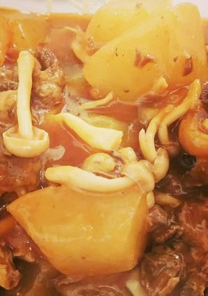冬瓜と牛スジのトマト煮-レシピのメイン写真