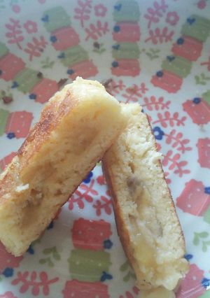 ミルクポーションのωバナナホットケーキω-レシピのメイン写真