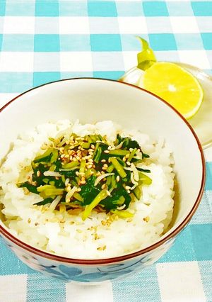 簡単☆みぶなジャコ丼♪-レシピのメイン写真
