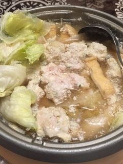 大根おろしタップリ!手作り鶏団子なべ!-レシピのメイン写真