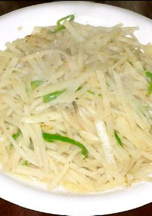 酢[火留]土豆絲｜じゃが芋の千切り炒め-レシピのメイン写真