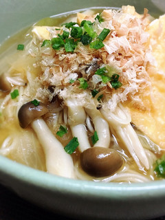 あんかけきのこのにゅうめん-レシピのメイン写真