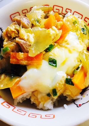 簡単☆我が家の親子丼-レシピのメイン写真