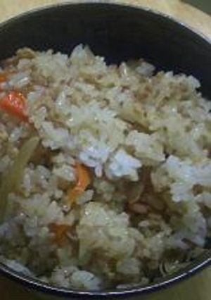 豚ごぼうごはん-レシピのメイン写真