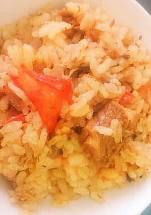 簡単トマサバごはん-レシピのメイン写真