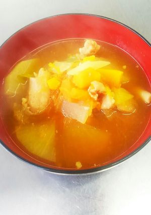 野菜たっぷり鶏ちゃんスープ-レシピのメイン写真
