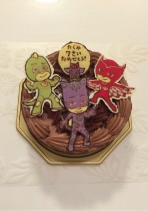 パジャマスク☆バースデーケーキ-レシピのメイン写真