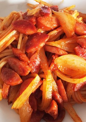 簡単!懐かしいナポリタン♪-レシピのメイン写真