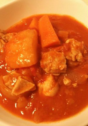 鶏肉のトマト煮-レシピのメイン写真