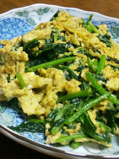 パパっと簡単♪卵とほうれん草のソテー♪-レシピのメイン写真
