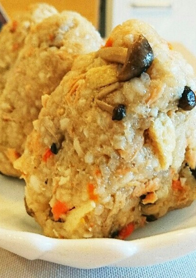 鮭ときのこの味噌炊き込みご飯-レシピのメイン写真