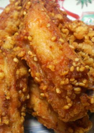 骨付き鳥のにんにくごま揚げ☆-レシピのメイン写真